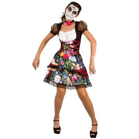 Disfarce Catrina Mulher