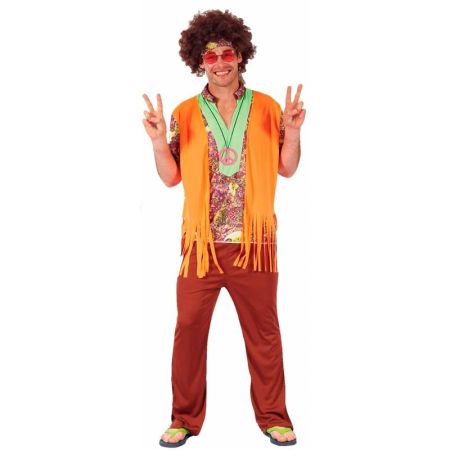 Disfarce Hippie Homem