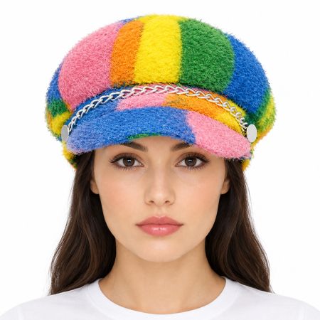 Chapeu às cores Carnaval