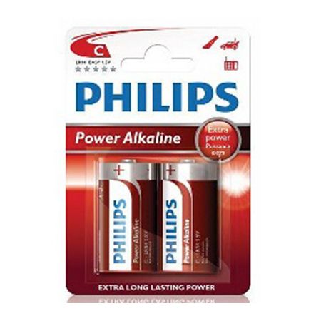 Lr14 Alkaline c Philips Blister 2