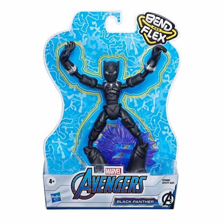 Avengers bend and flex figura Black Panther 15 cm