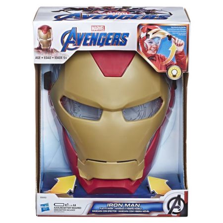 Avengers Iron Man máscara com efeitos