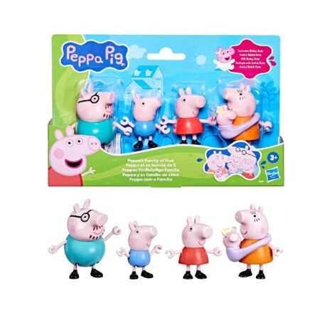 Peppa Pig novas figuras Peppa e familia
