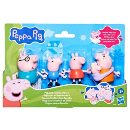 Peppa Pig novas figuras Peppa e familia