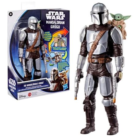 Star Wars figura Mandalorian eletr&oacute;nica