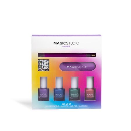 Magic Studio Colorful conjunto de unhas