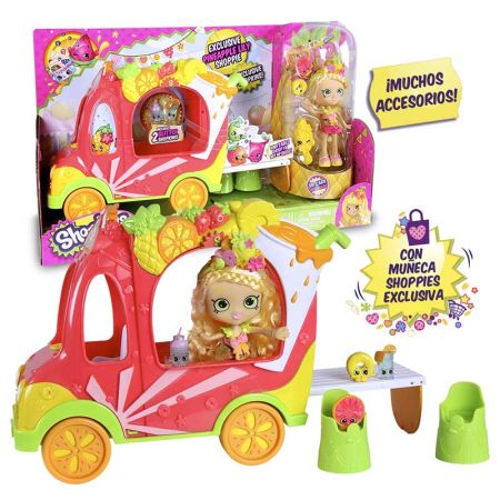 Shopkins Roulote de Smoothies e boneca