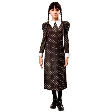 Disfarce Wednesday Addams infantil