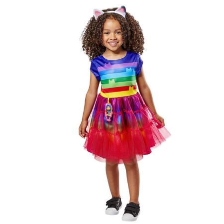 Disfarce a Casa da Gabby arco iris infantil