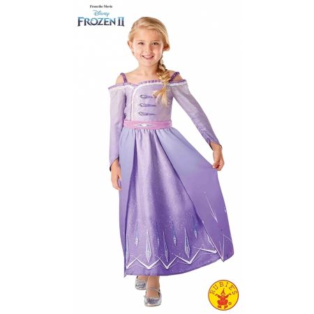 Disfarce Elsa Prologue Frozen 2 Classic Infantil