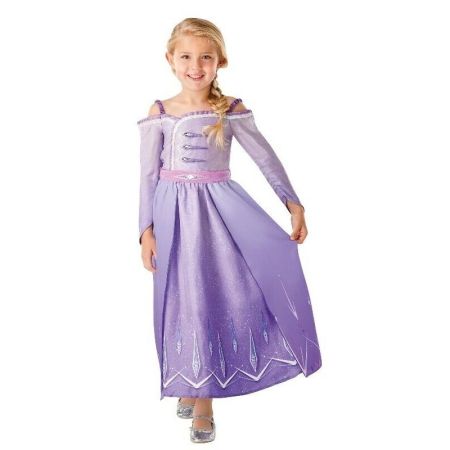 Disfarce Elsa Prologue Frozen 2 Classic Infantil