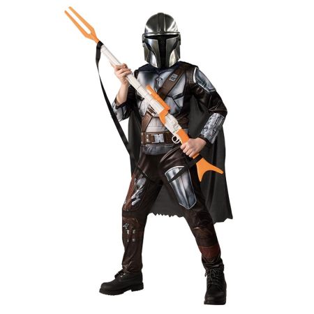 Fato Mandalorian Deluxe Infantil