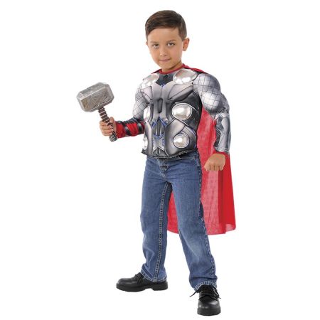 Disfarce Thor Avengers Caixa Infantil