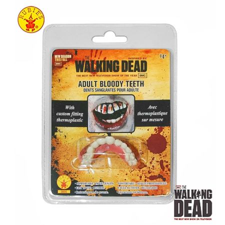 Dentes de Zombie The Walking Dead