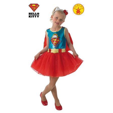 Disfarce SuperGirl Hello Kitty Infantil