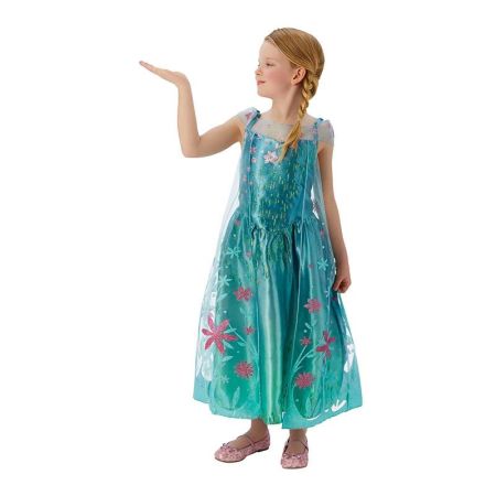 Disfarce Elsa Frozen Fever Deluxe infantil