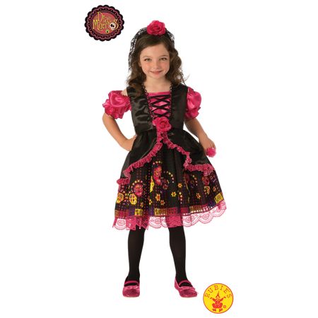 Disfarce infantil doce Catrina