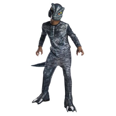 Disfarce infantil dinossauro velociraptor