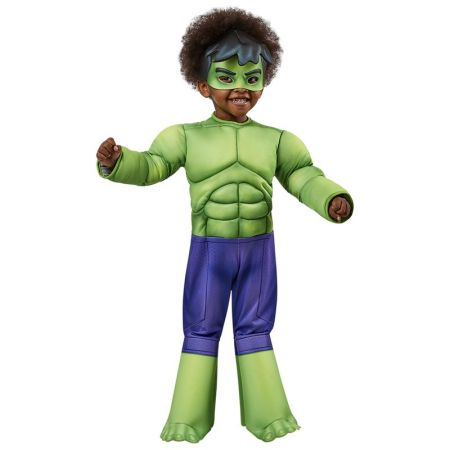 Disfarce bebé Hulk preschool deluxe