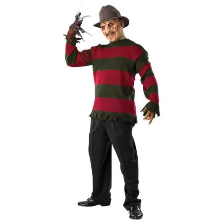 Disfarce camisa Freddy deluxe adulto