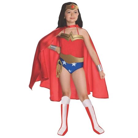 Disfarce Wonder Woman deluxe infantil