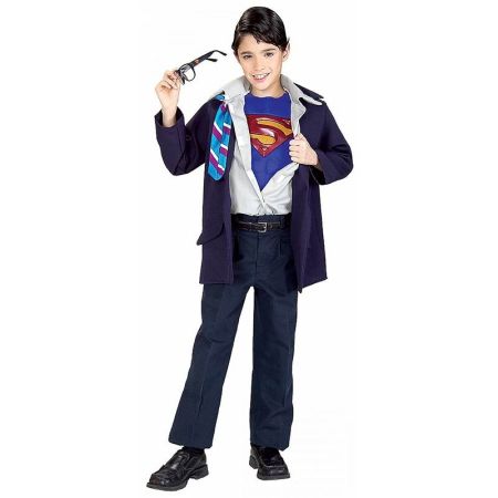 Disfarce Clark Kent Superman Reversível Infantil
