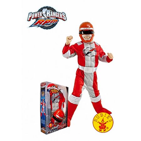 Disfarce Power Ranger Musculoso Infantil