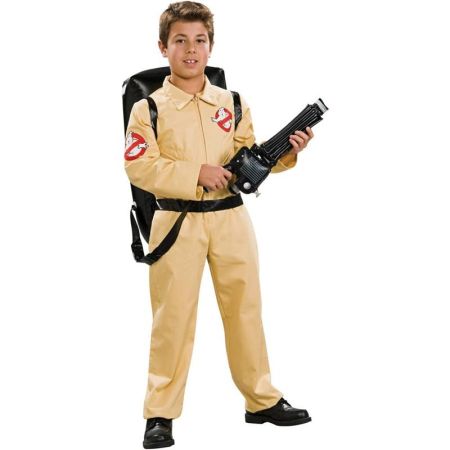 Disfarce Ghostbuster e mochila deluxe infantil