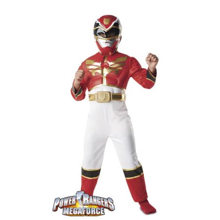 Power Ranger Disfarce Mf Musculoso Infantil