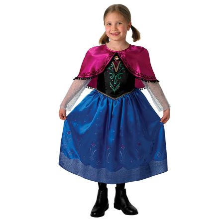 Disfarce infantil Anna Deluxe Frozen