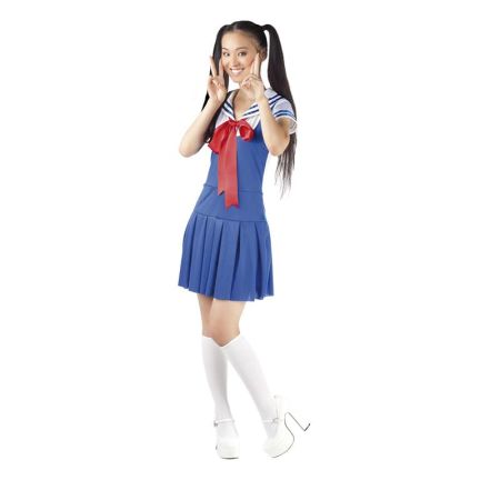 Disfarce adulto chica manga school
