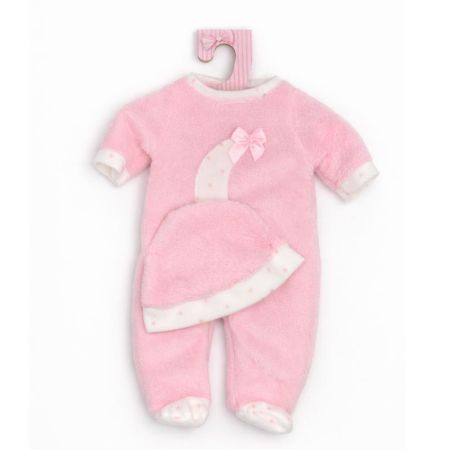 Pijamas bebé em saco 40 cm lua rosa