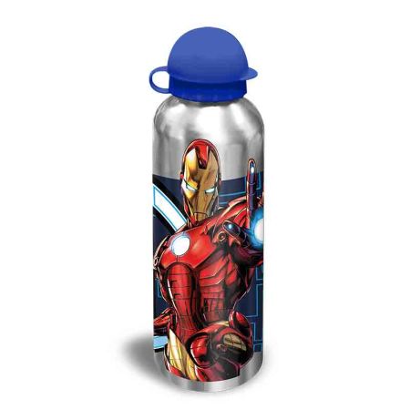 Cantil Aluminio Avengers 500ml prata