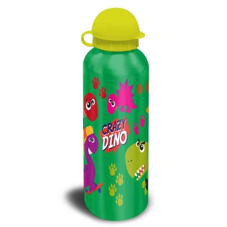 Cantil Aluminio Crazy Dino 500ml verde