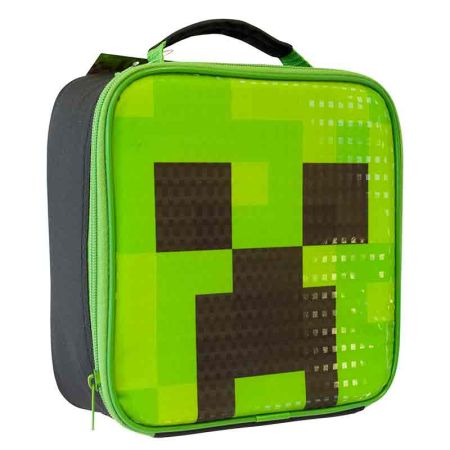 Lancheira Creeper Cube Minecraft