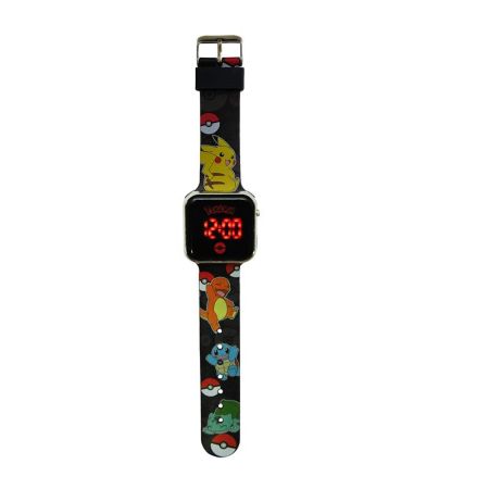 Relógio led Pokemon