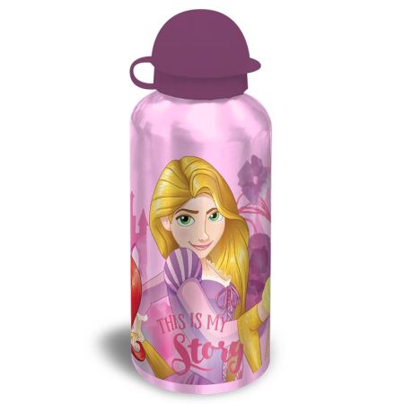 Cantil aluminio 500 ml princesas rosa story*