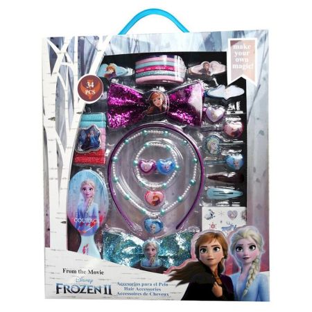 Conjunto 34 acessórios para o cabelo Frozen II