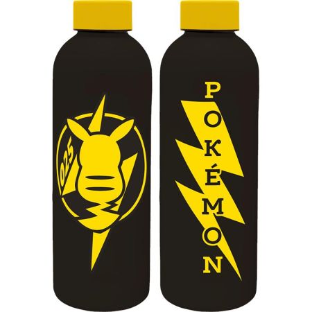 Garrafa tacto suave a&ccedil;o 500 ml Pokem&oacute;n