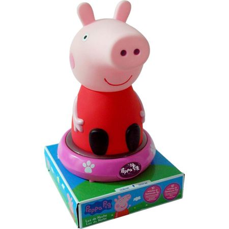 Peppa Pig lâmpada 3D