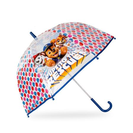Guarda Chuva Patrulha Pata transparente 46 cm