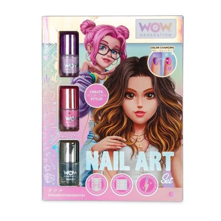 WOW generation conjunto de vernizes muda de cor