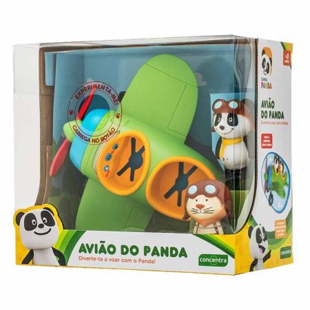 Canal Panda Avião com figuras