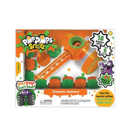 Pop Pops Snotz - Martelo com 18 pcs