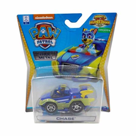 Patrulha Pata veículo die cast Chase Mighty Pups