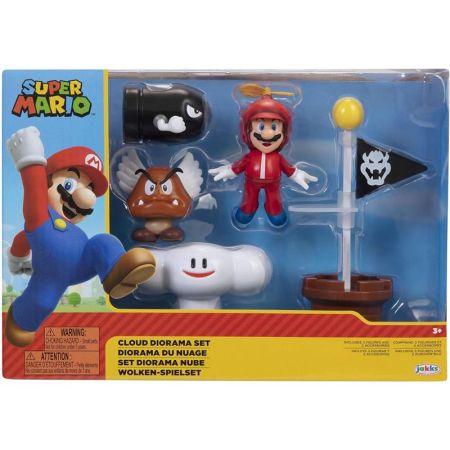 Nintendo  Mario Bross Conjunto diorama nube