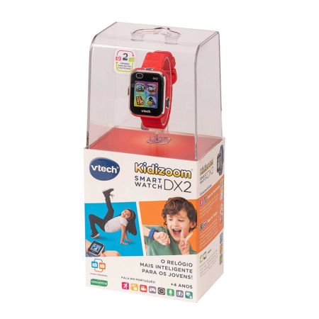 Kidizoom Smart Watch DX2 relógio vermelho