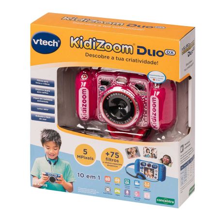 Kidizoom - Camera Duo com MP3 Rosa