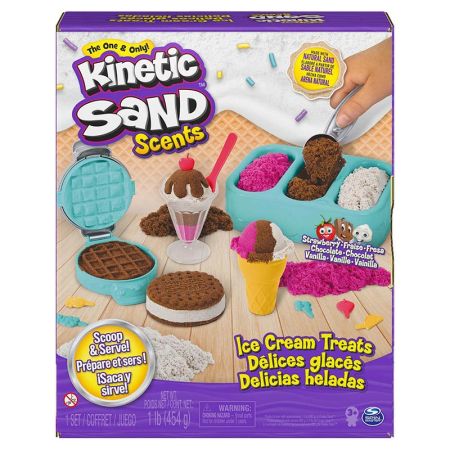 Kinetic Sand conjunto de gelados