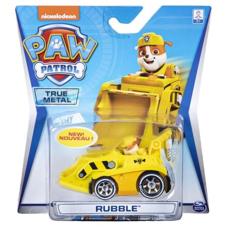 Paw Patrol veículo die cast Rubble Buldozer